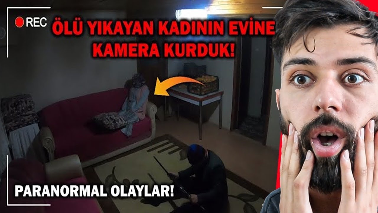 ÖLÜ YIKAYAN KADININ EVİNE GİZLİ KAMERA KOYDUK !! (Paranormal Olaylar)