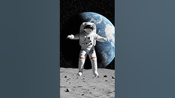 Astronaut Jumps on the Moon in Low Gravity 👨‍🚀🌕
