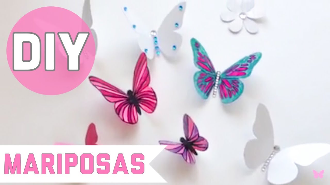 Manualidades con reciclaje, como hacer mariposas con plástico reciclado