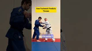 How footwork predicts throwing direction #judo