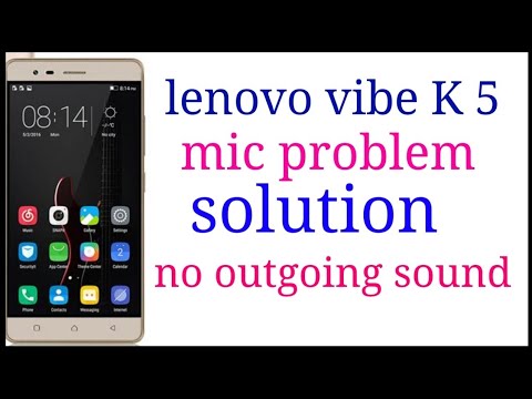 Lenovo vibe K5 mic problem solution हिन्दी में ,, - YouTube