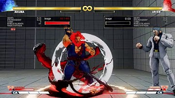 [SFV : Arcade Edition] Akuma V-TRIGGER II showcase.