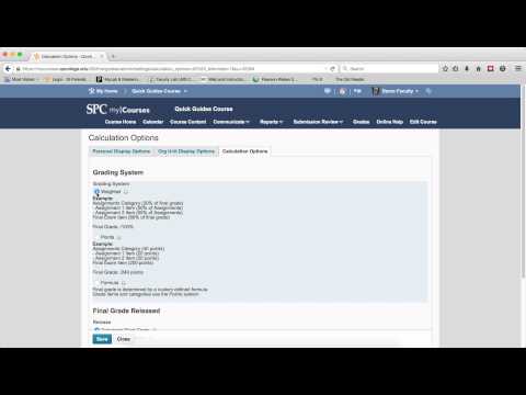 Quick Guide - Gradebook: How to turn on the Weighted Grading System