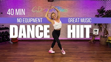 40 min. dans HIIT-workout | Leuke, energieke cardio om calorieën te verbranden en je humeur te ve...