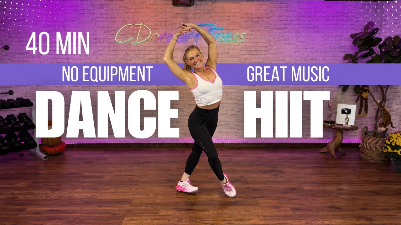 40-минутная танцевальная тренировка высокой интенсивности | Весёлая, высокоэнергетическая кардиот...
