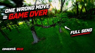 These Trees Were INTIMIDATING… But I Sent It Anyway 😈 | Omerta RV2 FPV