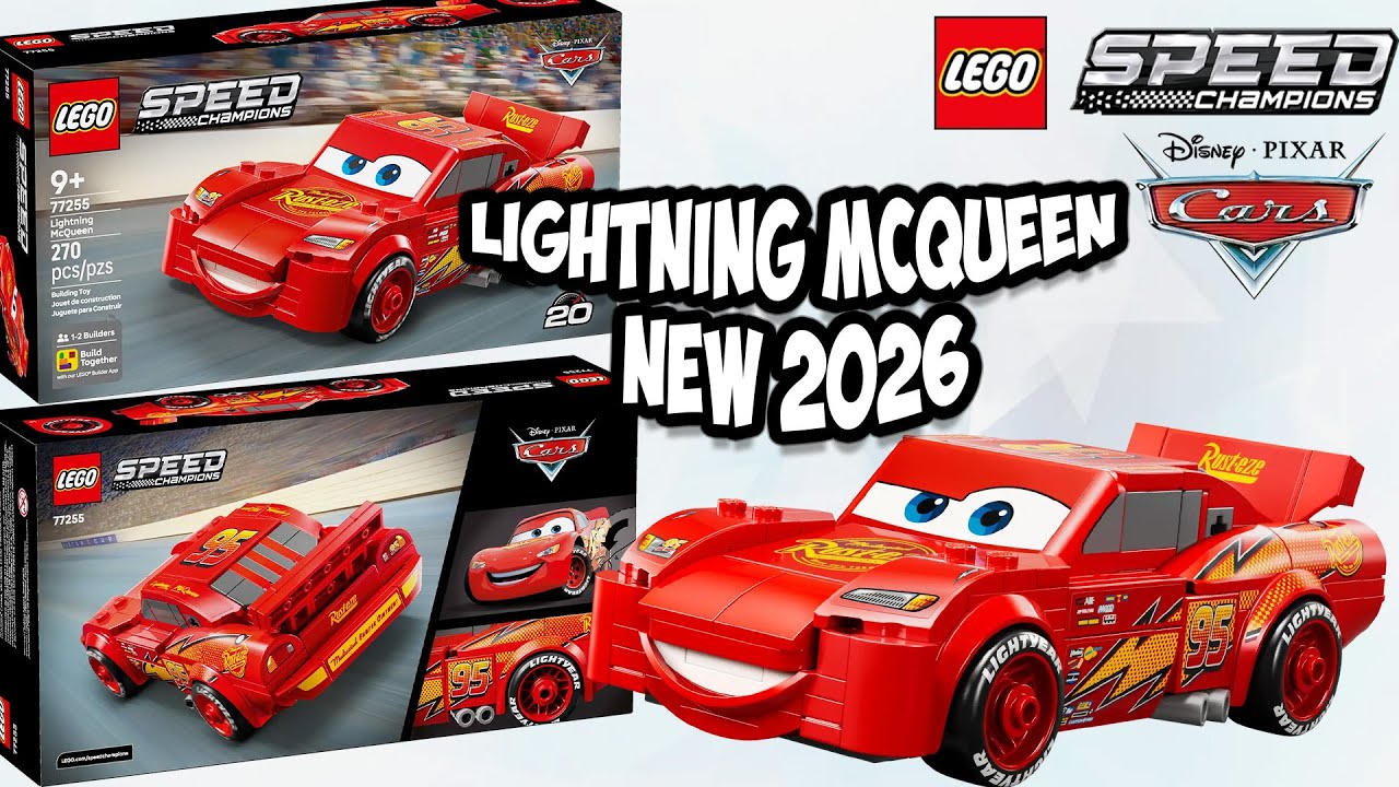 らららページ LEGO Speed Champions Lightning McQueen Disney Pixar (#77255