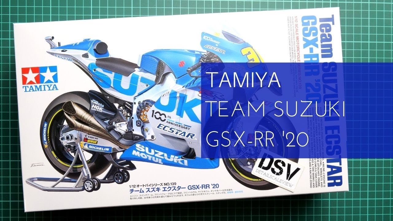Tamiya 1/12 Team Suzuki Ecstar GSX-RR '20 (14139) Review - YouTube
