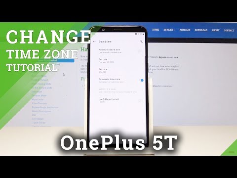 Set Up Data and Time in OnePlus 5T