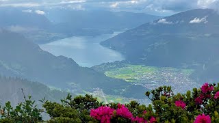 Hiking Schnyige Platte in Switzerland