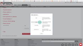 ResourceOne - Restrict Access to a Quiz or Test
This video will show you how to restrict access to a quiz or test. ResourceOne - Restrict Access to a Quiz or Test
