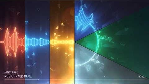 Audio Spectrum Music Visualizer | After Effects Template | VideoHive Project Files