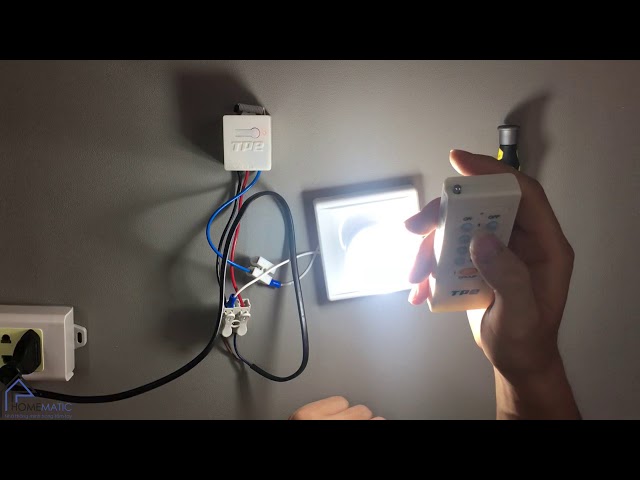 Công tắc điều khiển từ xa cho máng đèn TPE RC5H
