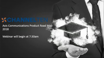 Axis Communications Product Road Map 2018
