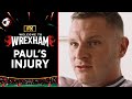 Paul Mullin Opens Up About His Injury - Scene | Welcome to Wrexham | FX