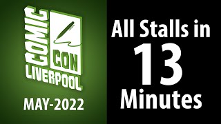 Comic Con Liverpool 2022 All stalls
