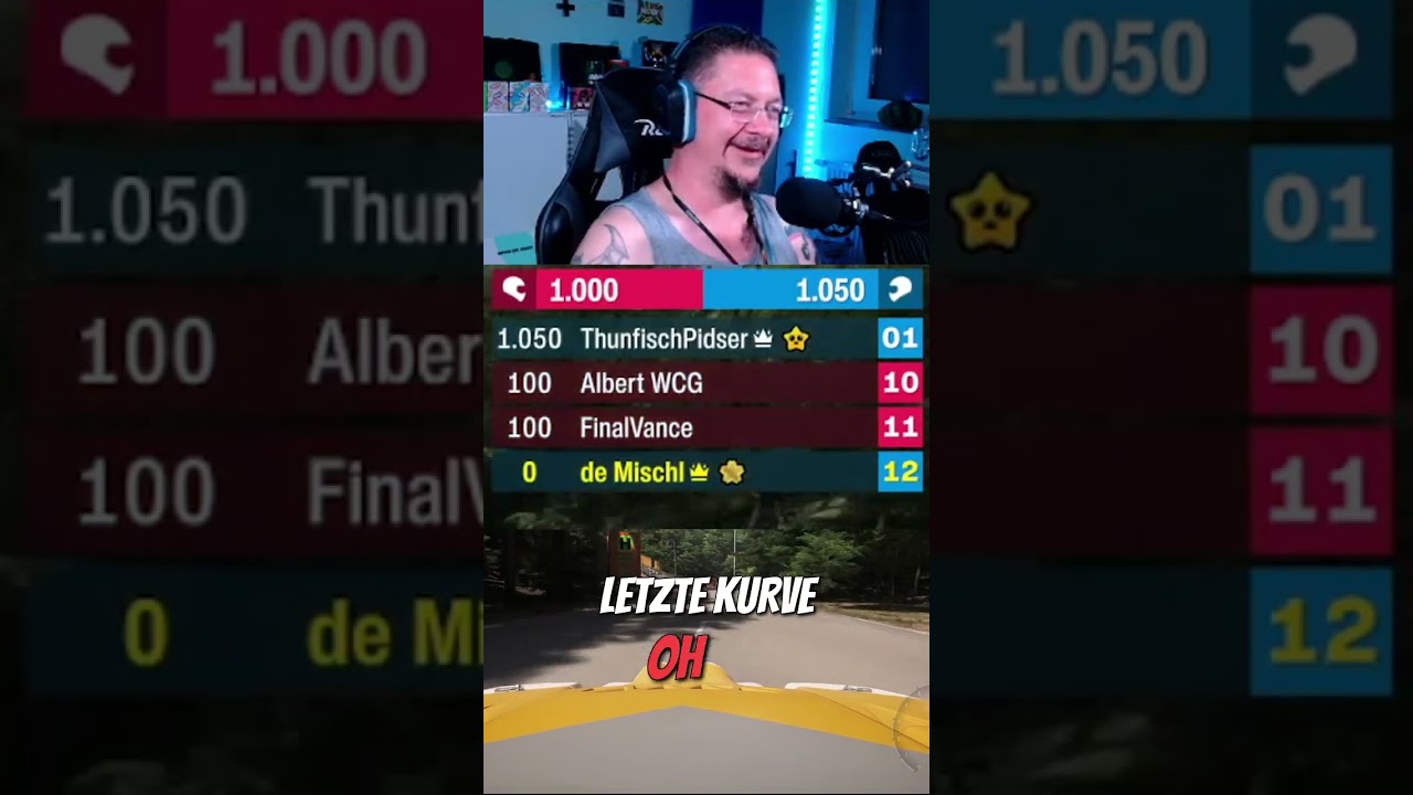 Letzte Kurve, letzter Platz! 🚗💨 #shorts