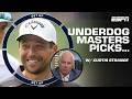 Curtis Strange's OFF-THE-BOARD pick to win the 2026 Masters Tournament 👀 | Get Up