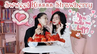 [Girl Love] TuEira: Sweet Strawberry Kisses - Couple LGBT Lesbian TuEira #lgbt #gei #lgbtq #tueira