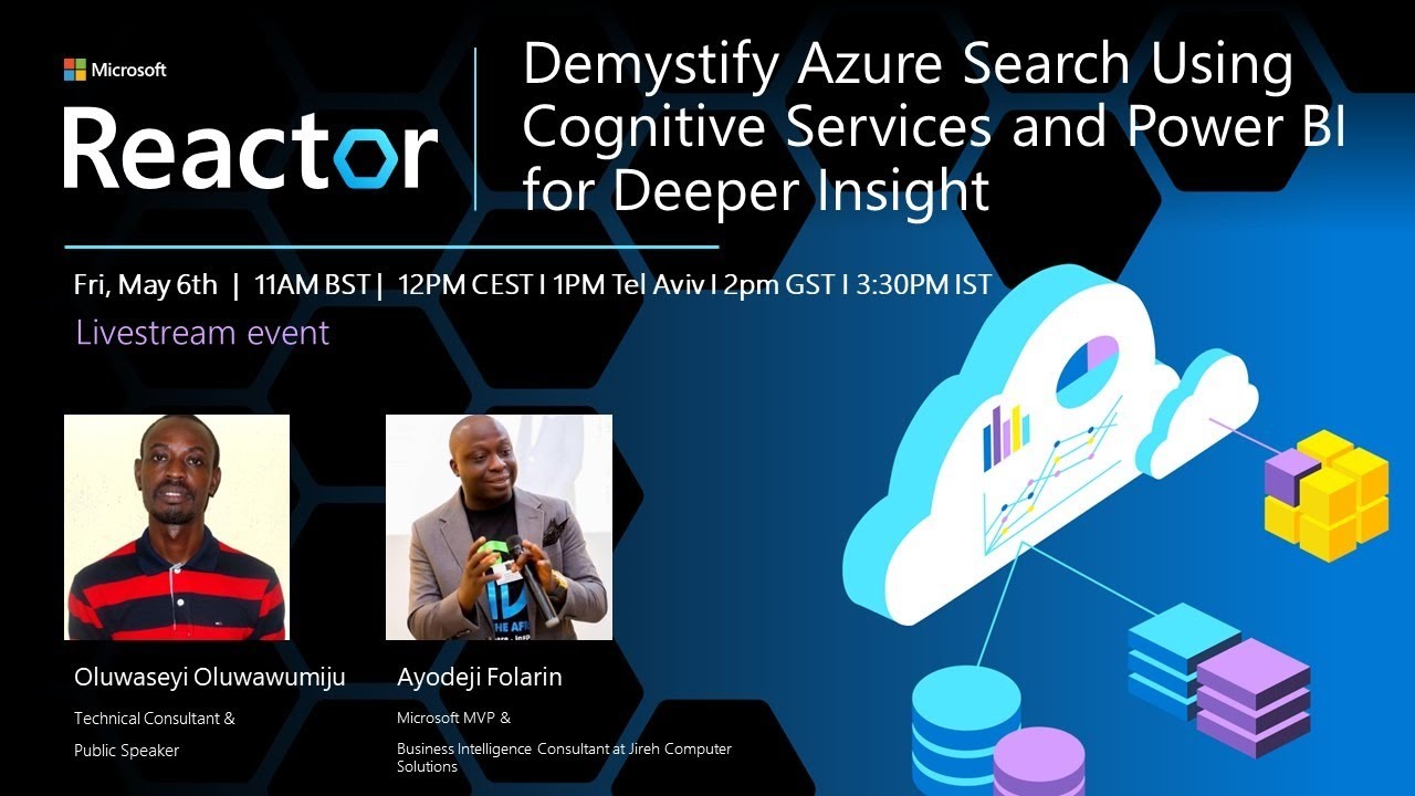 Demystify Azure Search Using Cognitive Services and Power BI for Deeper Insight