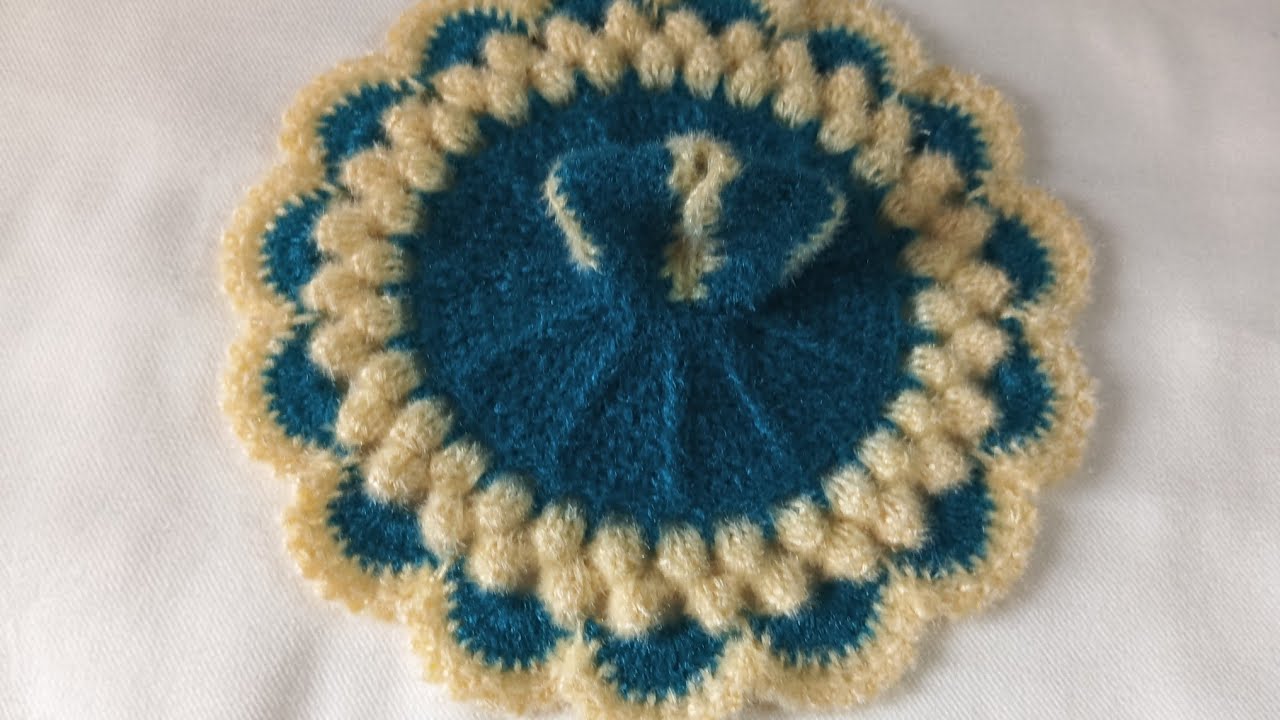 🤔How to make winter crochet dress for laddu gopal ji ll कान्हा जी की सर्दियो की ऊनी पोशाक बनाईये 🌺🧿🤗