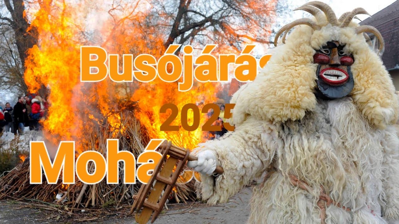 Mohácsi Busójárás 2025 Vasáranap