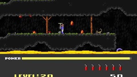 H.E.R.O. is Back 2 (Advanced version of the C64 game) (by Luca Carminati, LC-Games)
