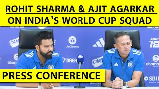 ROHIT SHARMA, AGARKAR FULL PRESS CONFERENCE ON T20 TEAM: Virat के साथ कर सकते हैं OPEN | Watch Video