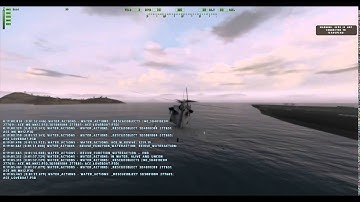 ArmA2 "water actions" script - test run - rescuer perspective