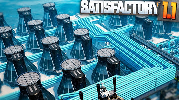 Nuclear Power TEST RUN! - Satisfactory 1.1