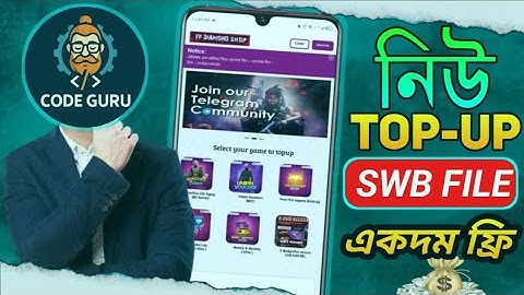 #Sketchware New Top Up Swb File Free How To Make Top Up App Project | Swb File | Sketchware Pro