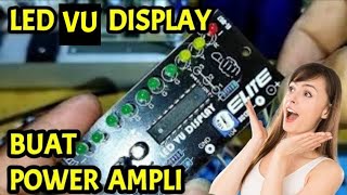 Cara Pasang LED VU DISPLAY Pada Amplifier