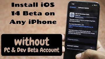 How to Install iOS 14 Beta on any iPhone Without PC  | Update iOS 14 without Developer Beta Account