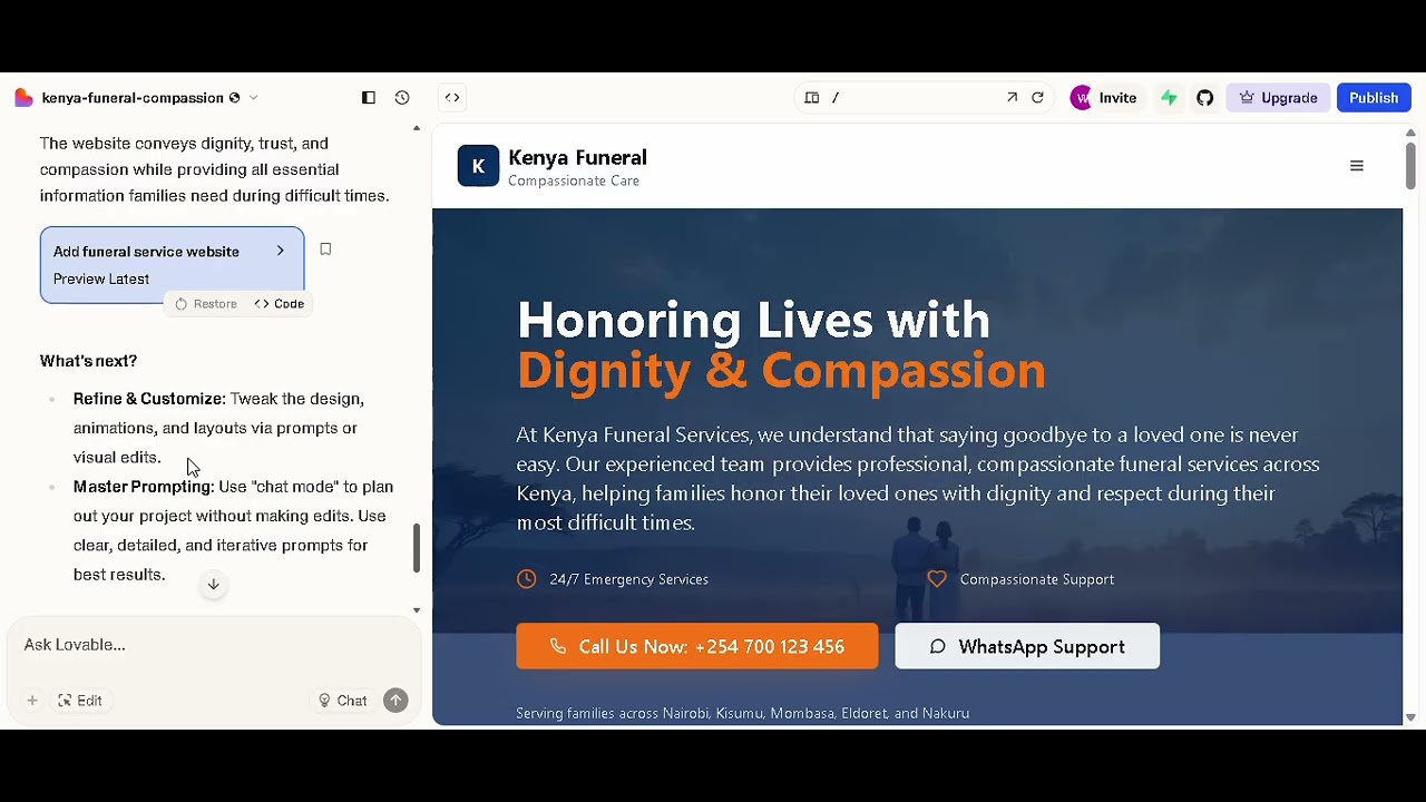 KENYA FUNERALS SERVICES