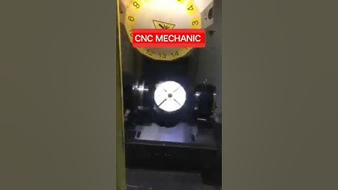 Fanuc Robo drill|4th axis #imported #vmc