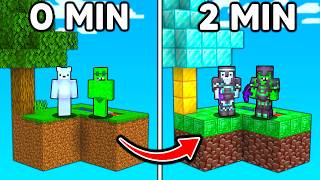 Skyblock, But The Island Changes EVERY MINUTE...