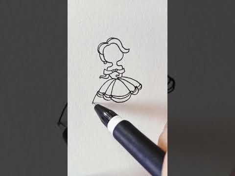 Video Hướng dẫn vẽ hoạt hình người đẹp và quái vật qua nét... - youtube