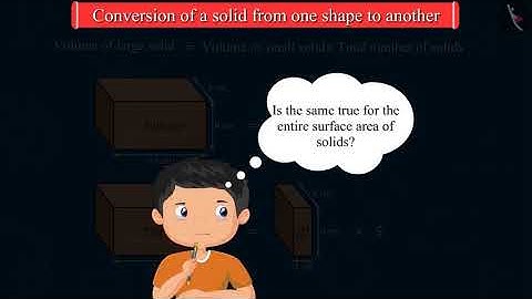 Conversion of Solid from One Shape to Another | Part 1/3 | English | Class 10