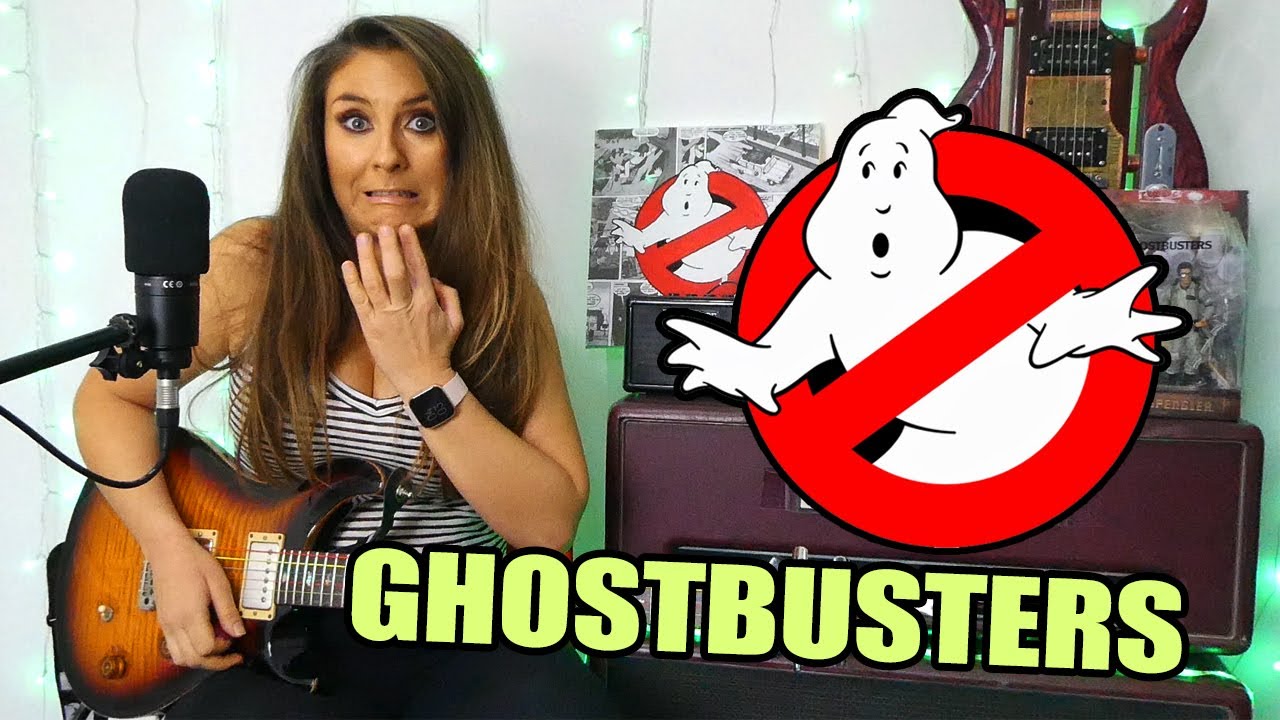 Ghostbusters Theme Easy Guitar Lesson YouTube