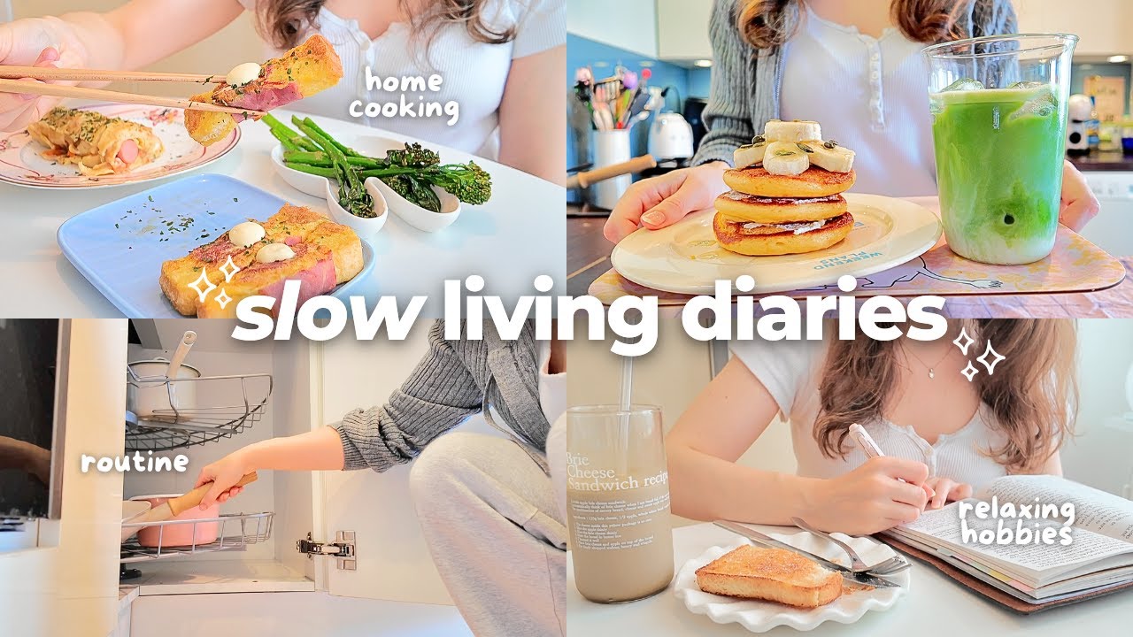 Медленный и тихий кулинарный влог 🍞 еда для уюта, расслабляющая рутина