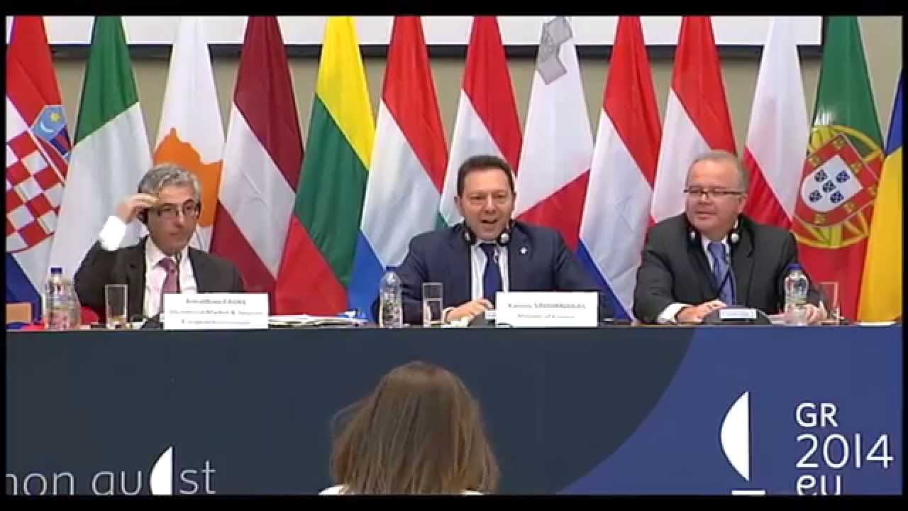 Informal ECOFIN, Press Conference, Athens 02.04.2014 - Day 2
