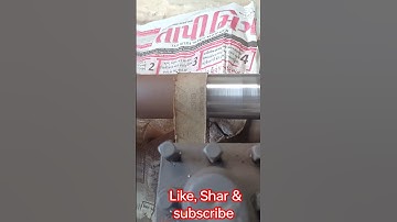 Unlocking the Power of Precision: #Shaft Polishing on a Lathe like Never Before