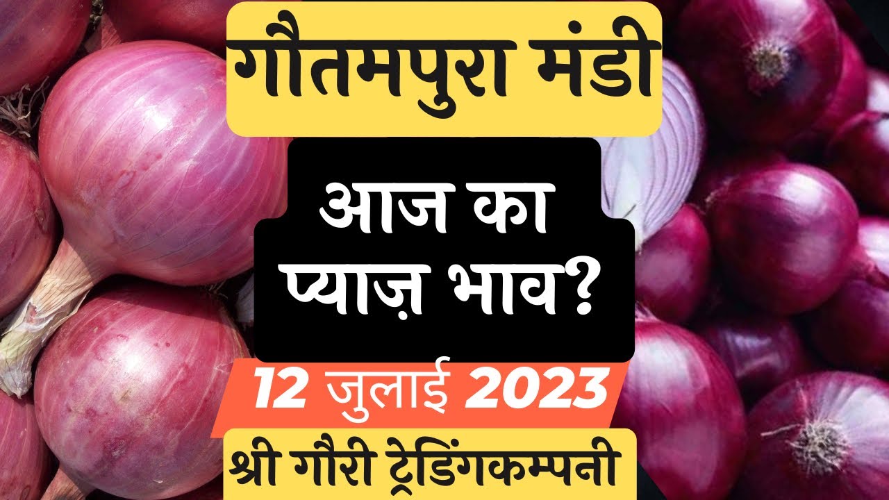 Pyaj bhav | pyaj rate| gautampura mandi bhav| indore mandi bhav| #SGT05 ...