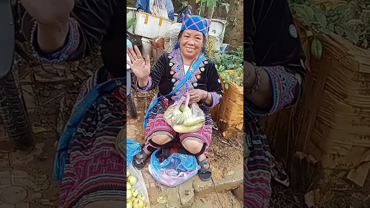 Market culture of Hmong ethnic minority women in Vietnam. 