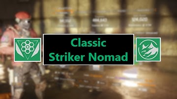 The Division - Classic Striker Nomad w/ 6 Cache Resistance on Powerhouse