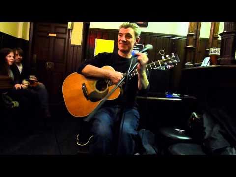 mike barker at  the captain`s bar, edinburgh.