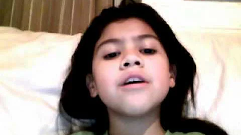 Destiny Collazo singing all i want for christmas i...