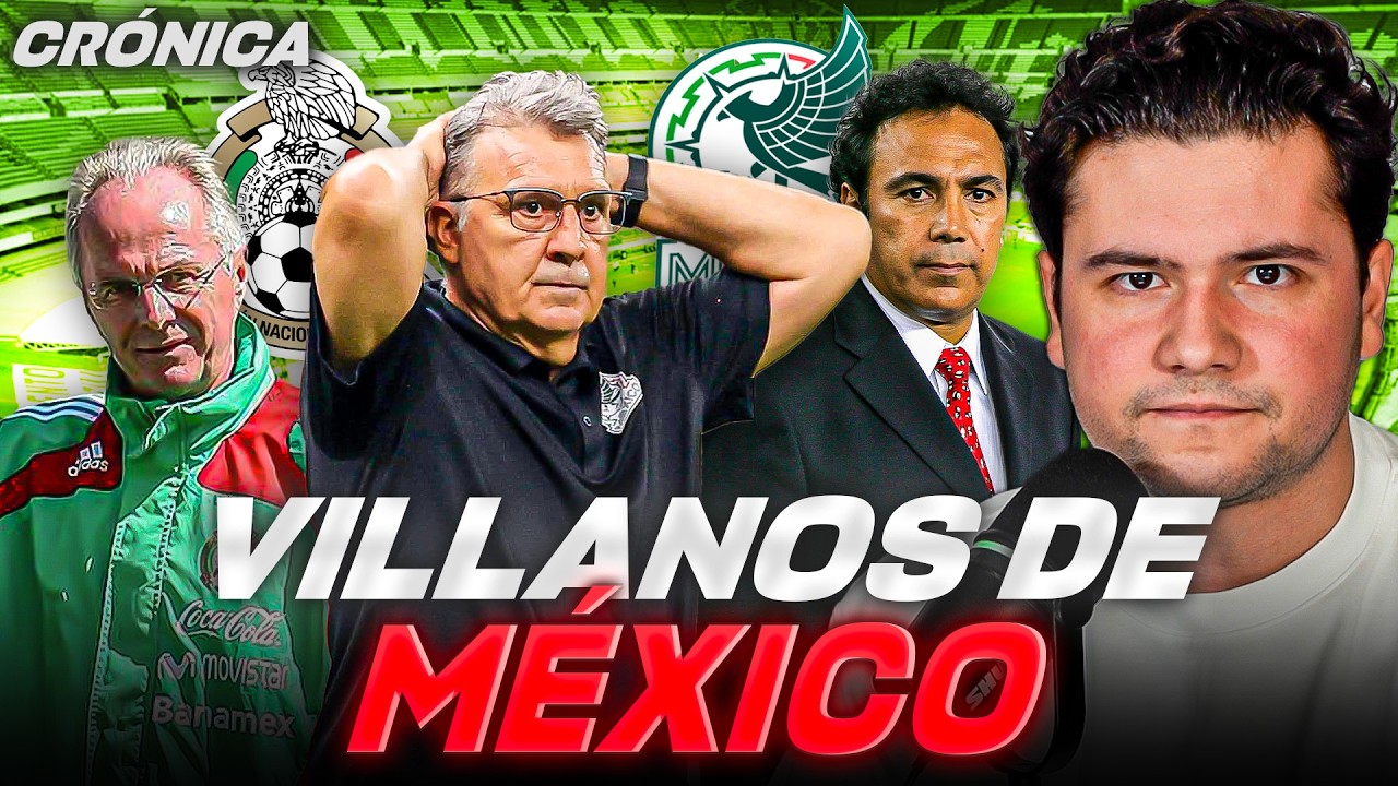 TOP 5 PEORES ENTRENADORES DE LA SELECCIÓN MEXICANA // TATA MARTINO, ERIKSSON, HUGO SÁNCHEZ y más...