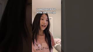 I told ChatGPT to write me a script #drama #writing #ai #chatgpt