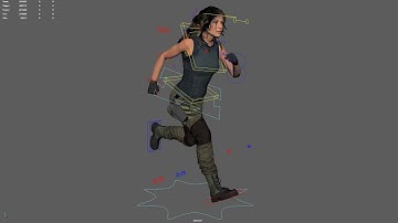 Lara Croft Rig Breakdown & Early Animation Test | Maya Rigging Shadow of the Tomb Raider